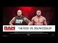 WWE 2K19 The Rock VS Dolph Ziggler 1 VS 1 Match