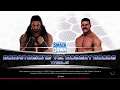 WWE 2K20 Roman Reigns VS Robert Roode 1 VS 1 Tables Match