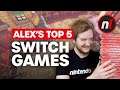 Alex's Top 5 Nintendo Switch Games