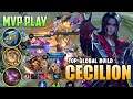 CECILION GAMEPLAY AND BEST BUILD 2021| MLBB #cecilion#mlbb