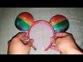 Disney Store - Rainbow Ears - Orejas Rainbow Pride Diversity