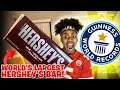 Eating The LARGEST HERSHEY Bar Of ALL TIME!!! (BAD IDEA)