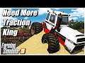 EVEN THE TRACTION KING CAN'T HANDLE THIS! | American Life Farming | FARMING SIMULATOR 19