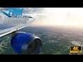 Flight Simulator 2020 Amazing Landing KATL Cloudy Skies | UNITED 787 Dreamliner | 4K ULTRA