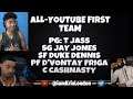 FlightReacts at PG? Cash at C?! LMFAO! Official Youtuber Basketball Awards Reaction