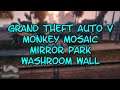 Grand Theft Auto V Monkey Mosaic 24 Mirror Park Washroom Wall