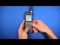 How to adjust the screen on the PJ2 COM Radio
