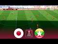 JAPAN vs MYANMAR | FIFA World Cup Qatar 2022 Qualifiers (27 May 2021)