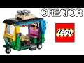 Lego Creator 40469 Tuk Tuk Speed Build Review