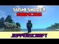 Minecraft 1.16.5 Forge Sushi Shader Showcase paired with Andorhal HD Texture Pack