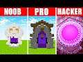 Minecraft NOOB vs. PRO vs. HACKER : ALTERNATE DIMENSION PORTAL in Minecraft!