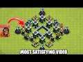 Most Satisfying Video On Coc|| Max Level Defenses Base Formation|| Clash Of Clans||