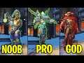 Noob VS Pro VS God - Overwatch