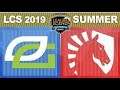 OPT vs TL   LCS 2019 Summer Split Week 3 Day 2   OpTic Gaming vs Liquid