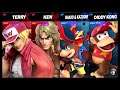 Super Smash Bros Ultimate Amiibo Fights  – Request #19228 Terry & Ken vs Banjo & Diddy Kong