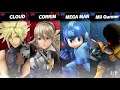 Super Smash Bros. Ultimate - Cloud & Corrin F vs Mega & Mii Gunner F