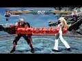 Tekken 7 Lars VS Lili and Marshall Law