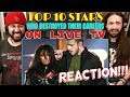 TOP 10 STARS Who DESTROYED Their Careers on LIVE TV - REACTION!!!