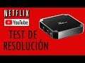 TV Box X96 Mini Test de Resolución en Netflix y YouTube