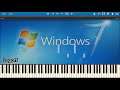 WINDOWS 7 SOUNDS IN SYNTHESIA