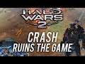Crash Ruins a Mega Turret Setup | Halo Wars 2 Multiplayer
