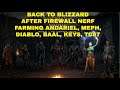 Diablo 2 Resurrected - BACK TO BLIZZARD AFTER FIREWALL NERF - HELL farming Andy, Meph, Diablo, Baal