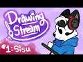 Drawing Stream! #1: Finishing Sisu