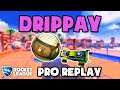 Drippay Pro Ranked 2v2 POV #93 - Rocket League Replays