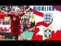 England 1-2 Brazil | Brilliant England header not enough against clinical Brazil  | Lionesses
