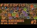 Factorio 100% Achievements | Default Map | #2 Getting Production Going