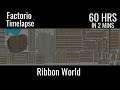 Factorio Timelapse - Ribbon World | 4K