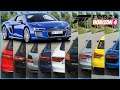 Forza Horizon 4 - Top 14 Fastest Audi Cars | Top Speed Battle (Stock)