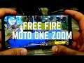Free Fire Moto One Zoom será que a tela esticada atrapalha? | Gameplay