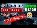 Geforce MX150 vs CryEngine - Sniper Ghost Warrior Contracts Gameplay on ACER E5-476G