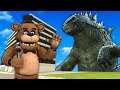 Godzilla Destroyed My Model City in Gmod! - Garry's Mod Multiplayer Survival