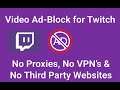 How to block ads on Twitch 100% Works - Block Twitch Advertisement
