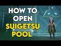 How to open the Umigozen Mansion at Suigetsu Pool in Genshin Impact