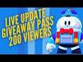 LIVE BRAWL STARS NEW UPDATE WITH LOU "GIVEAWAY SPECIAL 200 VIEWERS BRAWL PASS SEASON 4 GIVEAWAY "