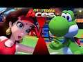 Mario Tennis Aces - Pauline vs Yoshi (Tiebreaker)