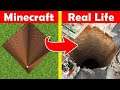 MINECRAFT WAY TO NETHER IN REAL LIFE! Minecraft vs Real Life ANIMATION