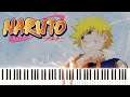 Naruto - Main Theme (Piano Tutorial + Sheet Music)