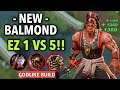 NEW BALMOND IS TOO STRONG!! EZ 1V5 BUILD | MLBB | Balmond Best Build in 2021