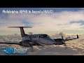 Philidelphia (KPHI) to Augusta (KAUG) - King Air 350i - Microsoft Flight Simulator 2020