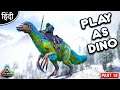 PLAY AS DINO - ARK - PLAY AS Gigantopithecus : Taming Therizinosaur - OP बोलते - Part 18 [ Hindi ]