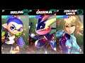 Super Smash Bros Ultimate Amiibo Fights – 11pm Finals Inkling vs Greninja vs Zero Suit