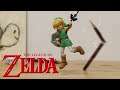 The Legend of Zelda: Link Fights With Stationary| Stop Motion