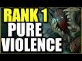 THE RANK 1 PYKE GOES *PURE VIOLENCE* MODE IN DIAMOND! - (League of Legends)