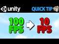 Unity Tip: Test EVERY Framerate! #shorts #unity #gamedev