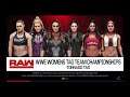 WWE 2K19 Ronda,Natalya VS Nia,Tamina,Nikki,Brie Tornado Tag Elimination Match WWE Women's Tag Titles