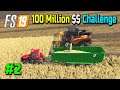 100 Million Dollar Challenge #2 - Selling Soybeans | FS19 XL Farms